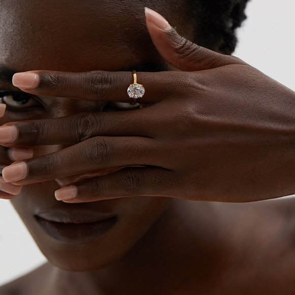 Chic Gold Adjustable Ring - Picture 8 of 8